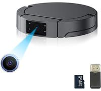 OVEHEL Caméra Espion 64GB Caméra Cachée Full HD 1080P Mini Caméra, Caméra de Nounou, Petite Caméra de Sécurité Cachée avec Détection de Mouvement et Vision Nocturne-(Sans Wi-Fi)