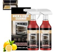 Oven And Grill Cleaner Spray,Oven Cleaner Heavy Duty Spray,BBQ Grill Degreaser Cleaners Heavy Duty Extra Stark,Nettoyant Four Et Grill Extra Fort,Pour Barbecue,Plaque De Cuisson & Grills(2PC)