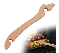 Oven Rack Puller, Extracteur de Grille de Four en Bois Pratique Extracteur de Four Bâton Extracteur de Four Poussoir Accessoires pour four Prévenir les Brûlures