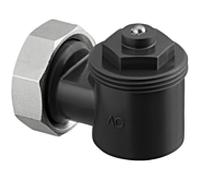Oventrop adaptateur d'angle 1641451 anthracite, raccord fileté M 30x1.5