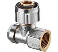 Oventrop Combi 3 1016567 G 3/4 ÜMxRp 2000 / 2 IG, laiton nickelé