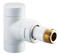 Oventrop du coude de réglage Combi E 1.166.062 1.2 « Eck, blanc