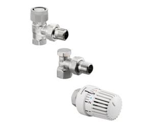 Oventrop Jeu de robinets thermostatiques OVENTROP, équerre DN10, avec Uni LH, AQ, Combi 2 Quantité:1