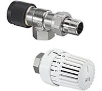 Oventrop limiteur de température de retour Oventrop 1028364 vanne axiale de retour et thermostat Uni RTLH