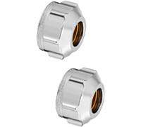 Oventrop Ofix CEP raccord à compression 1016844 16 mm, double, pour filetage extérieur G 3/4, nickelé