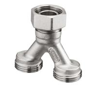 Oventrop OV Duo Pièce de raccordement pour boîtier mural encastré 1x3/4 ÜM 2x3/4 AG Quantité:1
