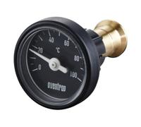 Oventrop OV Kit de transformation thermomètre anthracite pour DN 10 et 15 Quantité:1