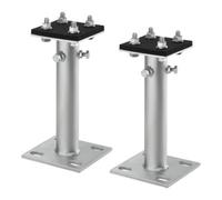 Oventrop OV Kit d'équerres de fixation pour pied DN40/50, 2 volets Quantité:1