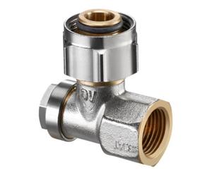 Oventrop OV Raccordement à angle de fermeture Combi 3, avec écrou à vis sans fin 3/4 ÜMx3/4 AG Quantité:1