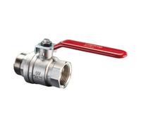 Oventrop OV Robinet à boisseau sphérique Optibal DN 10 3/8, i/a, nickelé Quantité:1