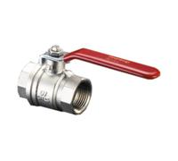 Oventrop OV Robinet à boisseau sphérique Optibal DN 40 11/2, nickelé Quantité:1
