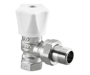 Oventrop OV Vanne de régulation manuelle HRV Vanne équerre DN 10 3/8 Quantité:1