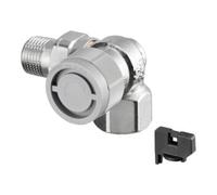 Oventrop OV Vanne thermostatique dynamique QV, DN15, angle droit Quantité:1