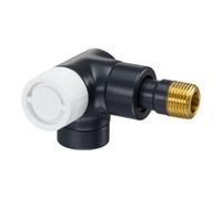 Oventrop OV Vanne thermostatique E 1/2 coin gauche anthracite Quantité:1