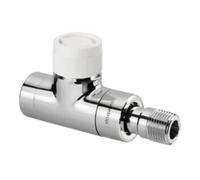Oventrop OV Vanne thermostatique E 1/2 DG, exécution en acier inoxydable Quantité:1