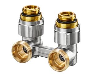 Oventrop OV ZB Coude d'arrêt à visser 1/2AGx3/4AG Angle Quantité:1