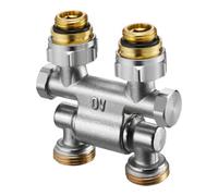 Oventrop OV ZB Raccord d'arrêt pivotant, 1/2 AGx3/4 AG Quantité:1