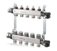 Oventrop Oventrop Collecteur de chauffage Multidis SFQ 3 circuits, M 30x1,5, acier inoxydable Quantité:1