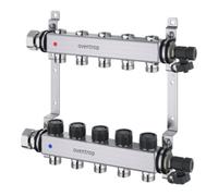 Oventrop Oventrop Collecteur de circuit de chauffage Multidis SF 10 Kr., pour régulation thermique et électrique, inox Quantité:1