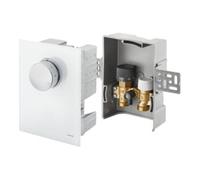 Oventrop Oventrop Régulateur de température de retour Unibox T RTL ESG blanc, m Vtl., thermostat et limiteur de température retour Quantité:1