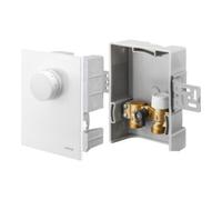 Oventrop Oventrop Régulation de température d'ambiance Unibox T blanc, avec thermostat Quantité:1