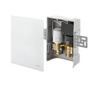 Oventrop Oventrop Régulation de température UniboxT-RTL R-Tronic ESG blanc, pour pièce et retour Quantité:1