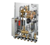 Oventrop Oventrop Station d'appartement Regudis W-HTU Puissance 3, max 17 l/m, nickelé Quantité:1