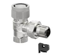 Oventrop Oventrop Thermostat de radiateur série AQ DN 10, angle, pré-réglable Quantité:1