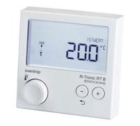 Oventrop R Tronic RT B unité de commande radio 1150780 en saillie, avec communication radio bidirectionnelle, blanc