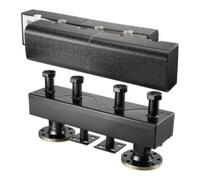 Oventrop Poutre de distribution OV avec isolation DN40/50, pour quatre circuits de chauffage Quantité:1
