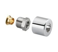 Oventrop Raccord à compression OV pour série E, chromé 1/2x15mm Quantité:1