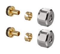 Oventrop Raccords à compression OV 20x2mm, double, pour tubes KS Multiflex Quantité:1