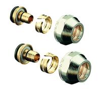 Oventrop Raccords à compression OV Cofit 2-f f AG 3/4 Euroko. 14x2,0mmxG 3/4 ÜM Quantité:1