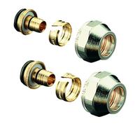 Oventrop Raccords à compression OV Cofit 2-f f f AG 3/4 Eurocone 20x2,0mmxG 3/4 ÜM Quantité:1