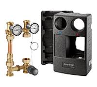 Oventrop Regumat Kessel système de raccordement 1354070 DN 25, sans pompe, sans pompe vanne à boisseau sphérique