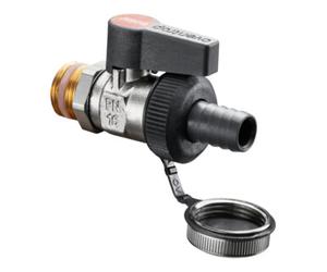 Oventrop Robinet à boisseau sphérique KFE Oventrop Optiflex pour passage solaire DN 15, nickelé Quantité:1
