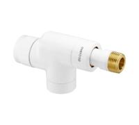 Oventrop Robinet thermostatique OV E 1/2 Robinet axial blanc laqué époxy Quantité:1