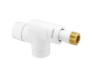 Oventrop Robinet thermostatique OV E 1/2 Robinet axial blanc laqué époxy Quantité:1