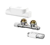 Oventrop Thermostat-Set Multiblock-T Eckform, weiß