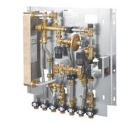 Oventrop Station de boîtier OV Regudis W-HTF transfert de chaleur cuivre, circuit mixte, 15l/min Quantité:1