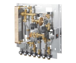 Oventrop Station de boîtier OV Regudis W-HTF transfert de chaleur cuivre, circuit mixte, 15l/min Quantité:1