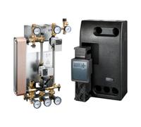 Oventrop Station OVENTROP avec échangeur de chaleur Regusol X-Duo 25, 25 KW, avec pompe HE Quantité:1