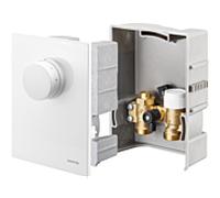 Oventrop température ambiante Unibox blanc , avec bypass