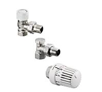Oventrop thermostatiques Oventrop Uni LH 1683704 DN 15, forme d'angle, avec thermostat