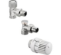 Oventrop thermostatiques Oventrop Uni LH 1703064 DN 15, forme d'angle, avec thermostat