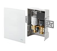 Oventrop Contrôle de température Unibox 1022772 R-Tronic match1 blanc , pour chambre et retour
