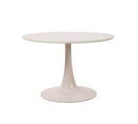 Oviala Table Basse Ronde D70 cm crème
