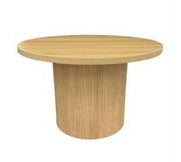 Oviala Table Basse scandinave Ronde 70 cm en Bois Clair