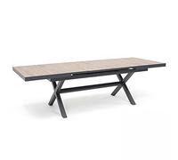 Oviala Table Extensible 10 Places en Aluminium et céramique - Tivoli