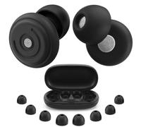 OVIANOR Bouchon d'Oreille pour Dormir, 35 dB Anti-Bruit, 4 Tailles XS/S/M/L | Boule Quies Sommeil en Silicone Réutilisables avec Isolation Acoustique Double Couche, Ergonomiques, pour Dormir sur le Côté